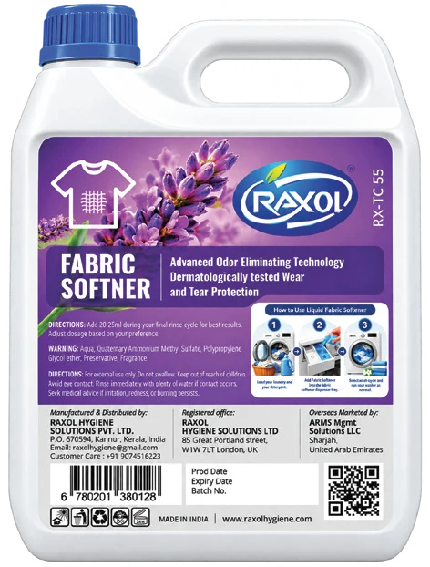 RAXOL Toilet Bowl Cleaner container